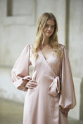 Load image into Gallery viewer, Locki Satin Maxi Dress
