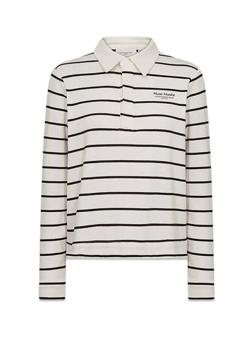 CMMuse Polo Shirt Jet Stream W. Black
