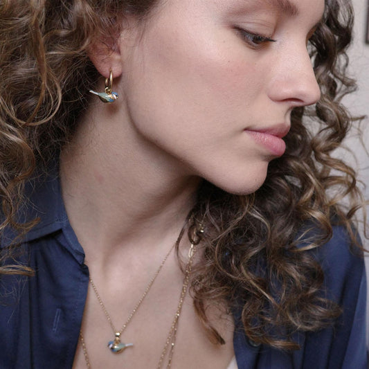 Øreringer, Blue Tit