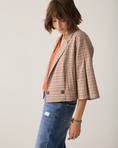 Last inn bilde i gallerivisning, Check Cape Blazer
