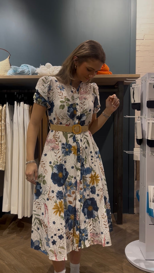 Flower Print Dress