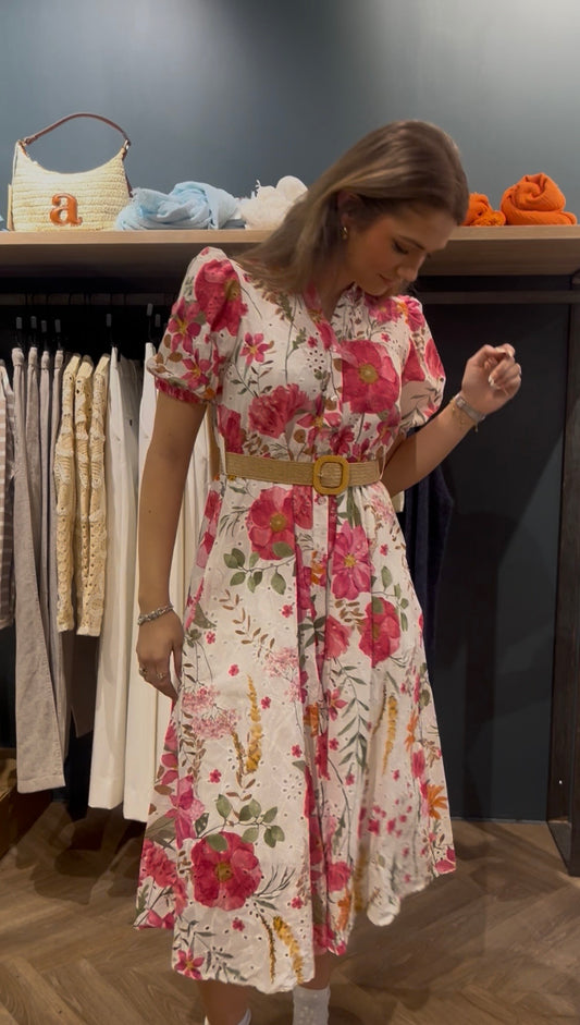 Flower Print Dress