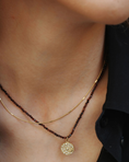 Last inn bilde i gallerivisning, Short necklace with stones, pendant

