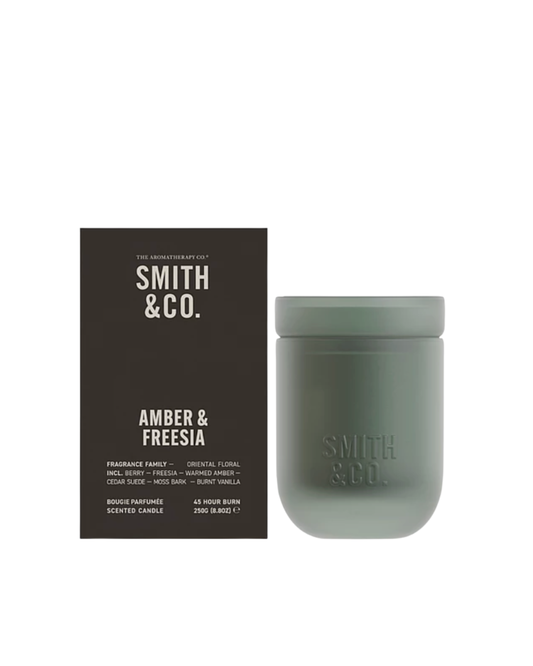 Scented Candle 250ml - Amber & Freesia