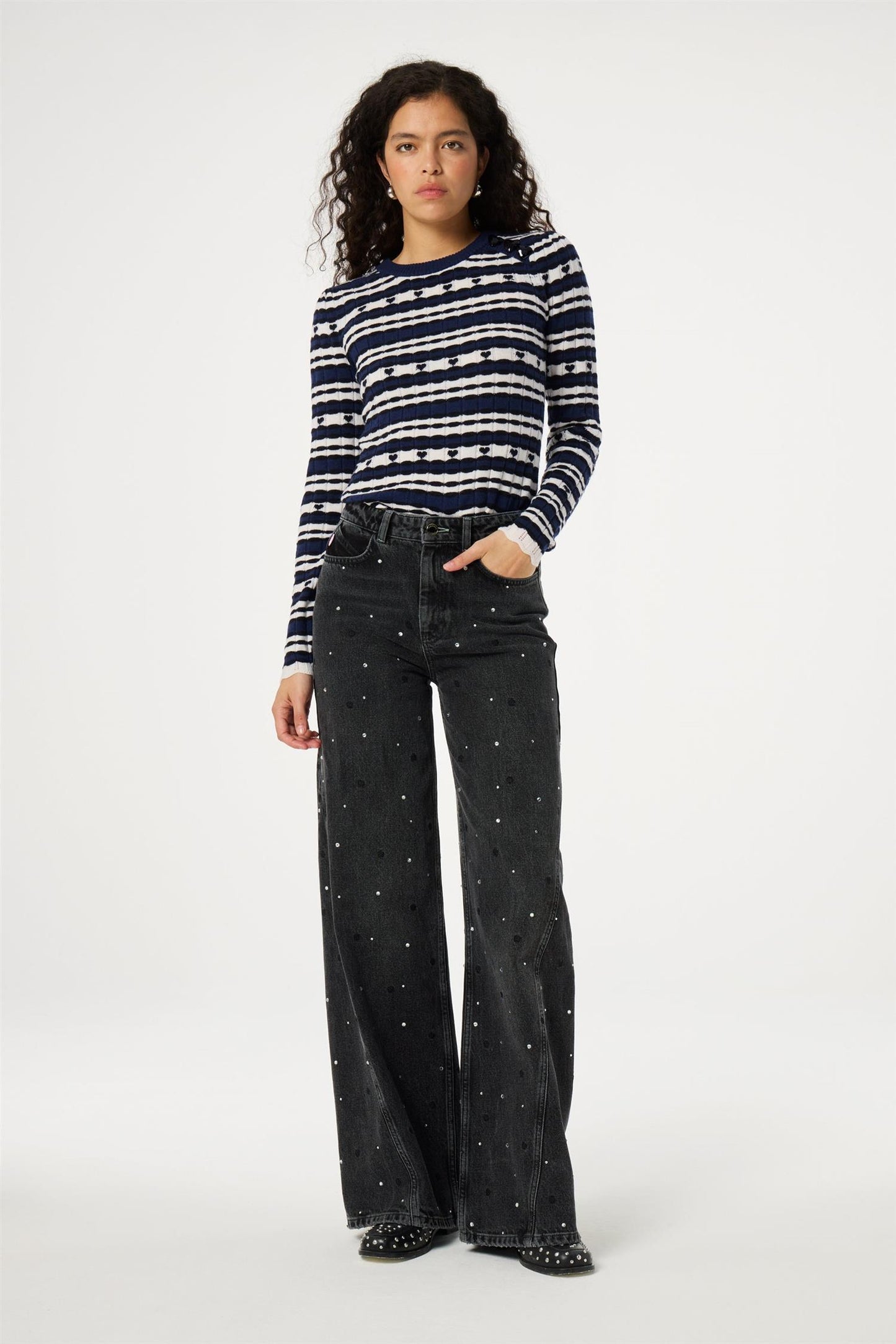 Banda Pullover Multi Stripe