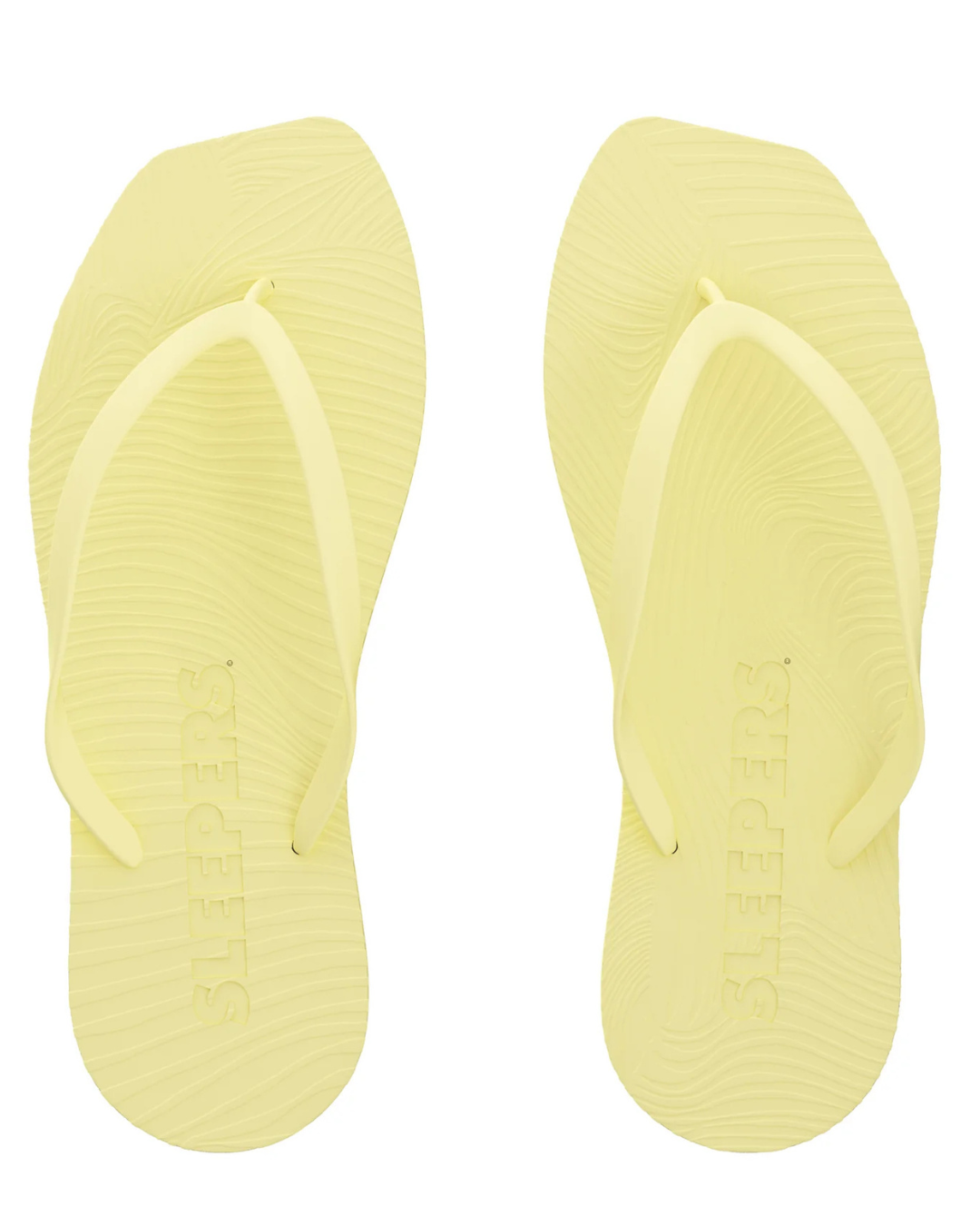 Tapered Mellow Yellow Flip Flop