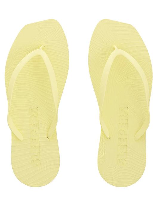 Tapered Mellow Yellow Flip Flop