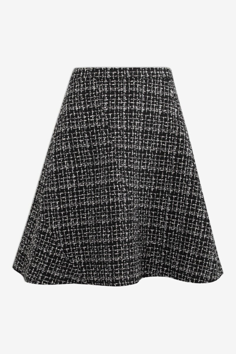 Raya Skirt Salt & Pepper