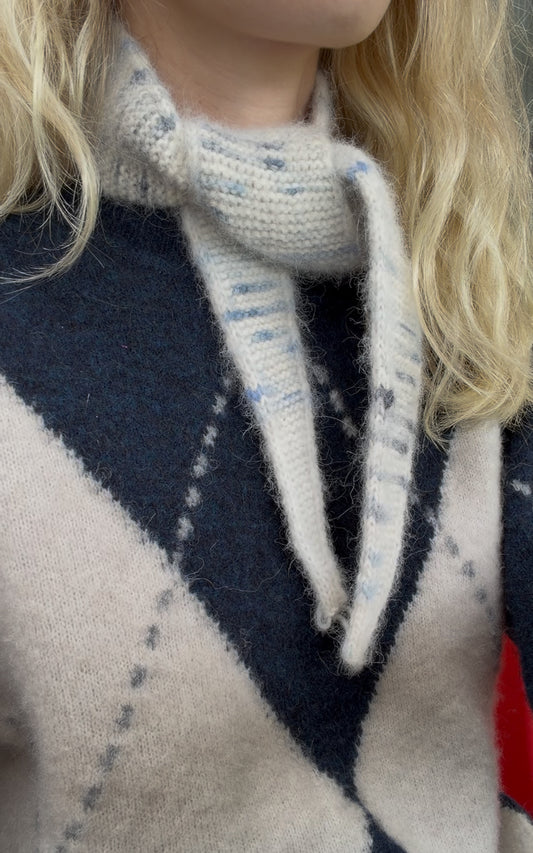 Håndstrikket PiPPA skjerf