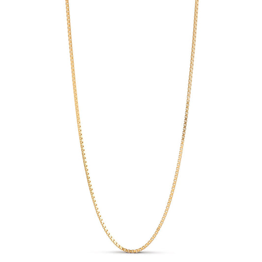 Box Chain Necklace Gold