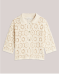 Load image into Gallery viewer, Crocheted cardigan in 100% cotton
