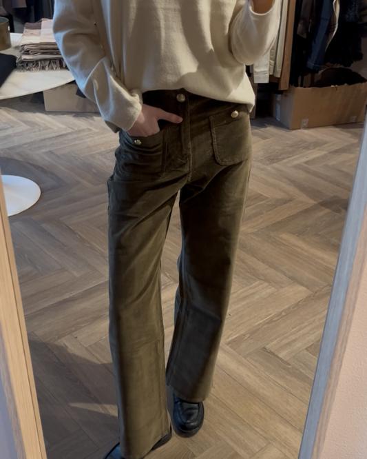 Wide Leg Pant - Cord