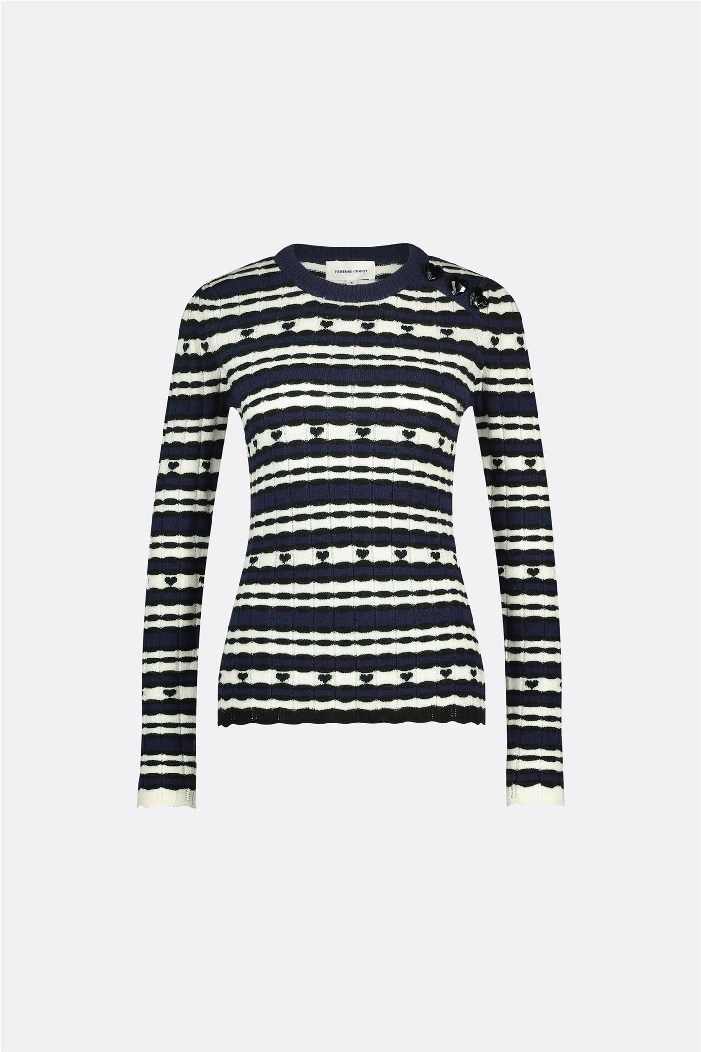 Banda Pullover Multi Stripe