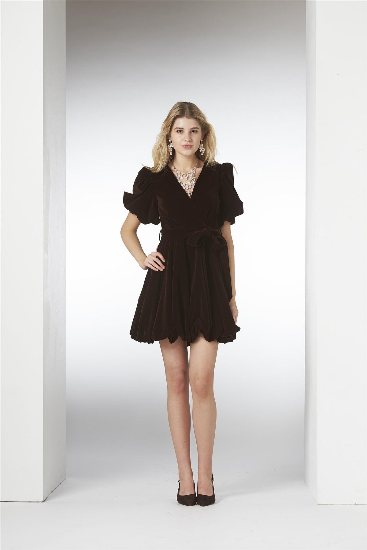 Juliette Dress - Brown