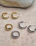 Last inn bilde i gallerivisning, Earrings 24 mm, Steel S

