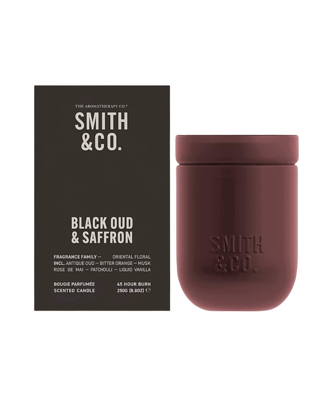 Scented Candle 250ml - Black Oud & Saffron