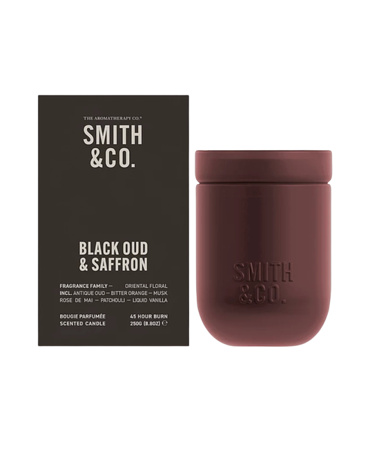 Scented Candle 250ml - Black Oud & Saffron
