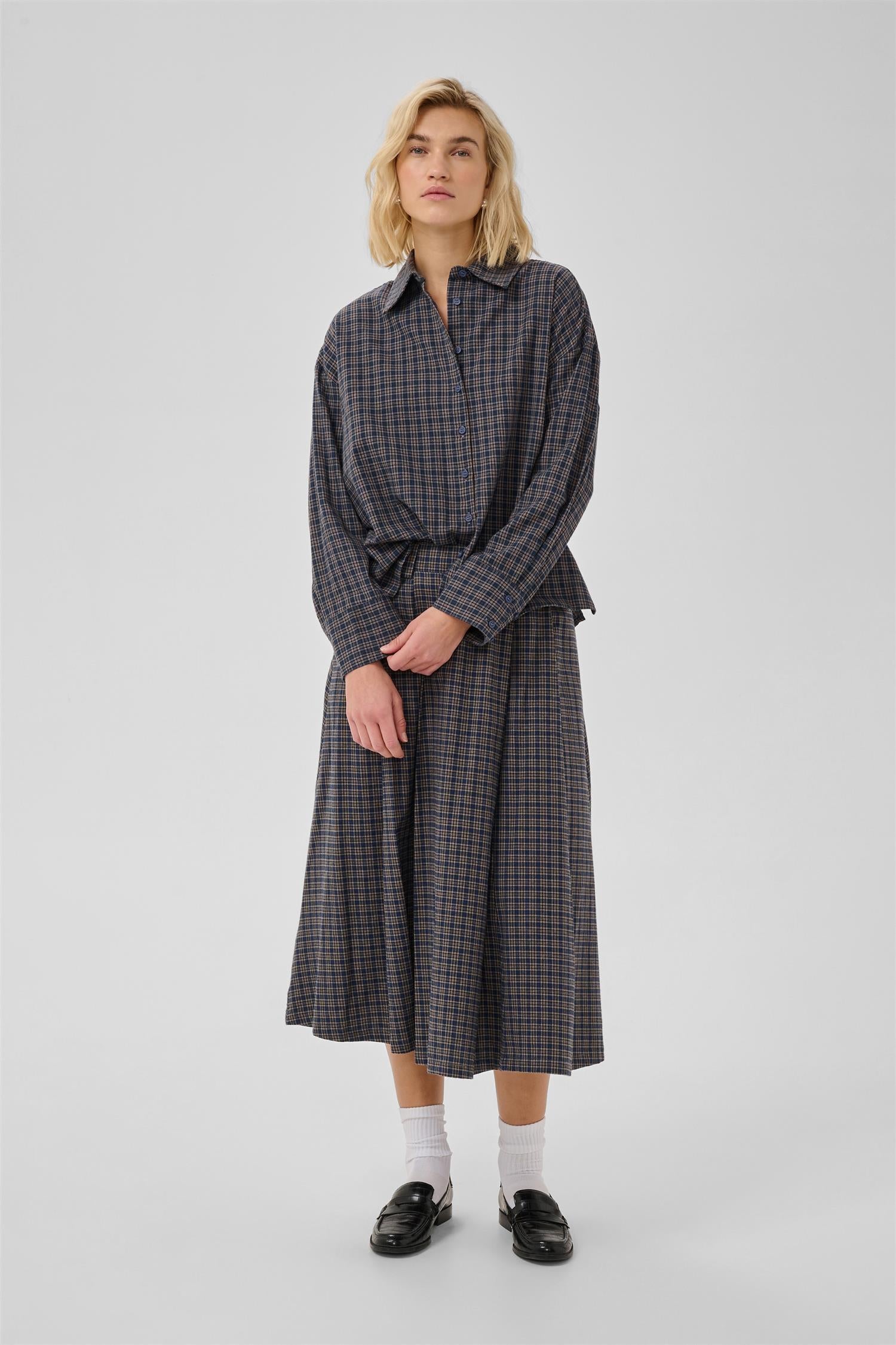 LennieMW Boxy Check Shirt