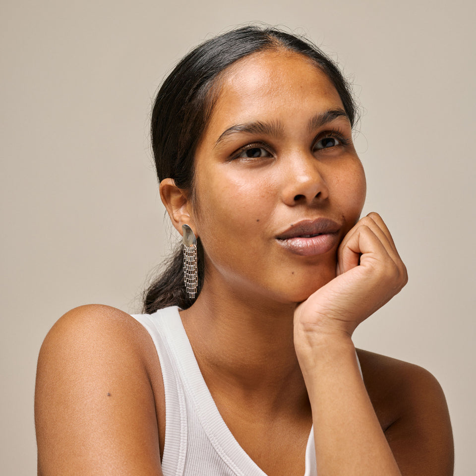 Solange Earrings Silver