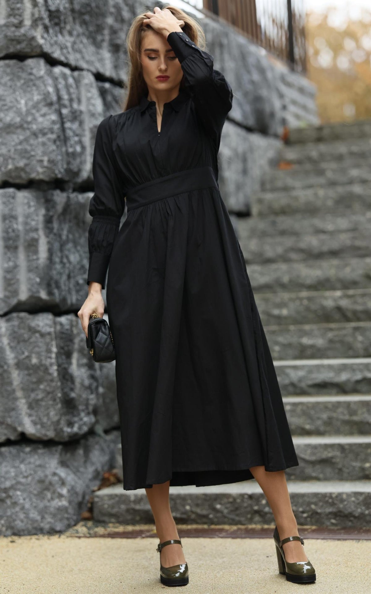 Peggy Zip Dress