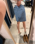 Load image into Gallery viewer, Denim Skjørt
