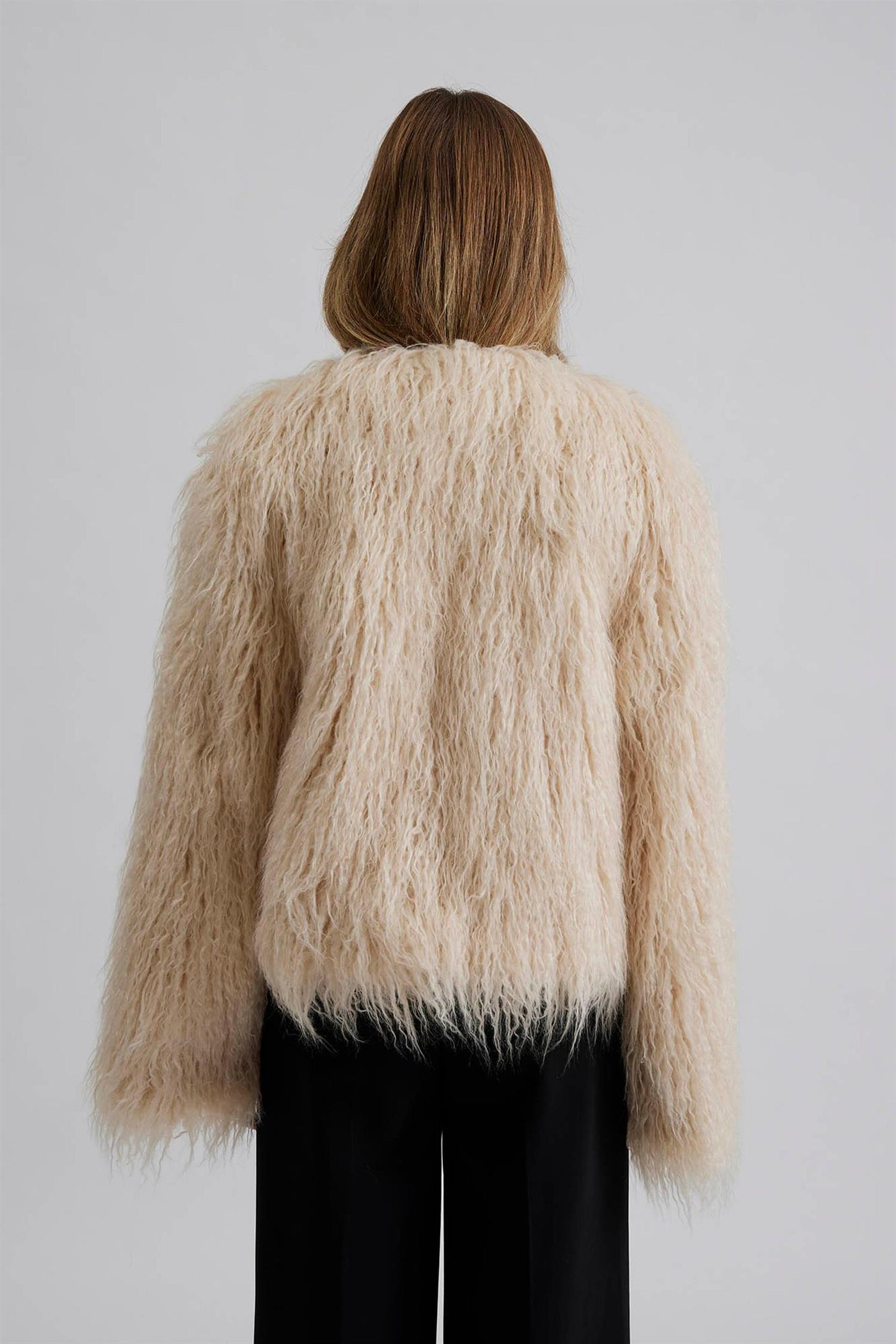 Manda faux fur jacket