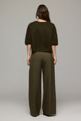 Last inn bilde i gallerivisning, Natalia Wool Pant - Olive Night
