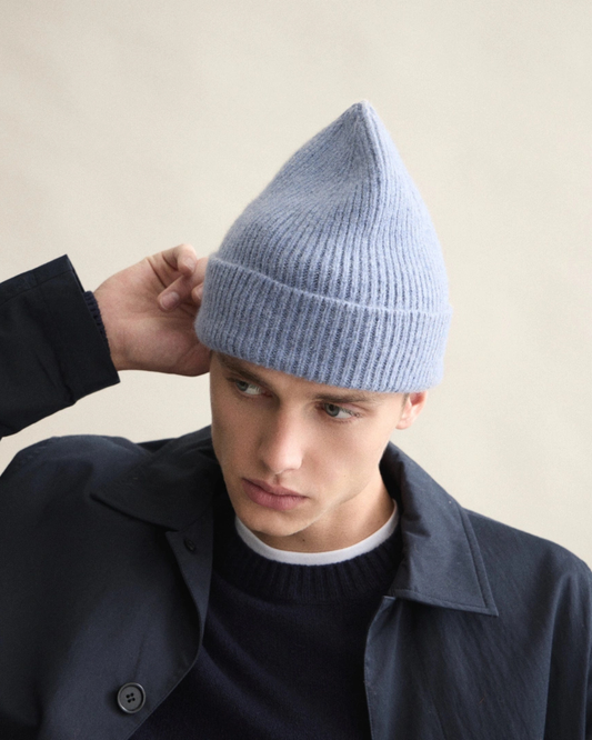 Beanie - Washed Denim