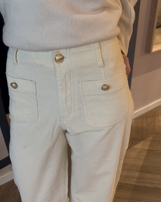 Wide Leg Pant - Cord