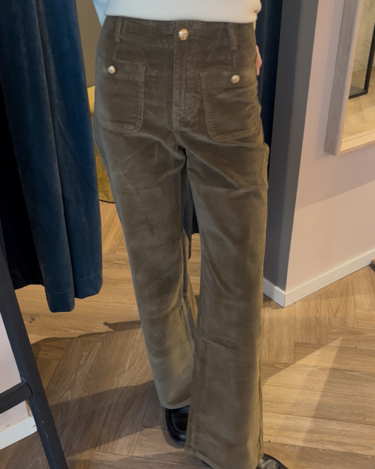 Wide Leg Pant - Cord