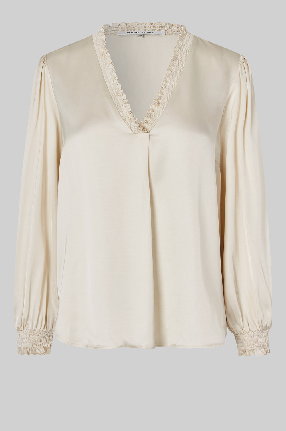 Bardi V-Neck Blouse Brazilian Sand