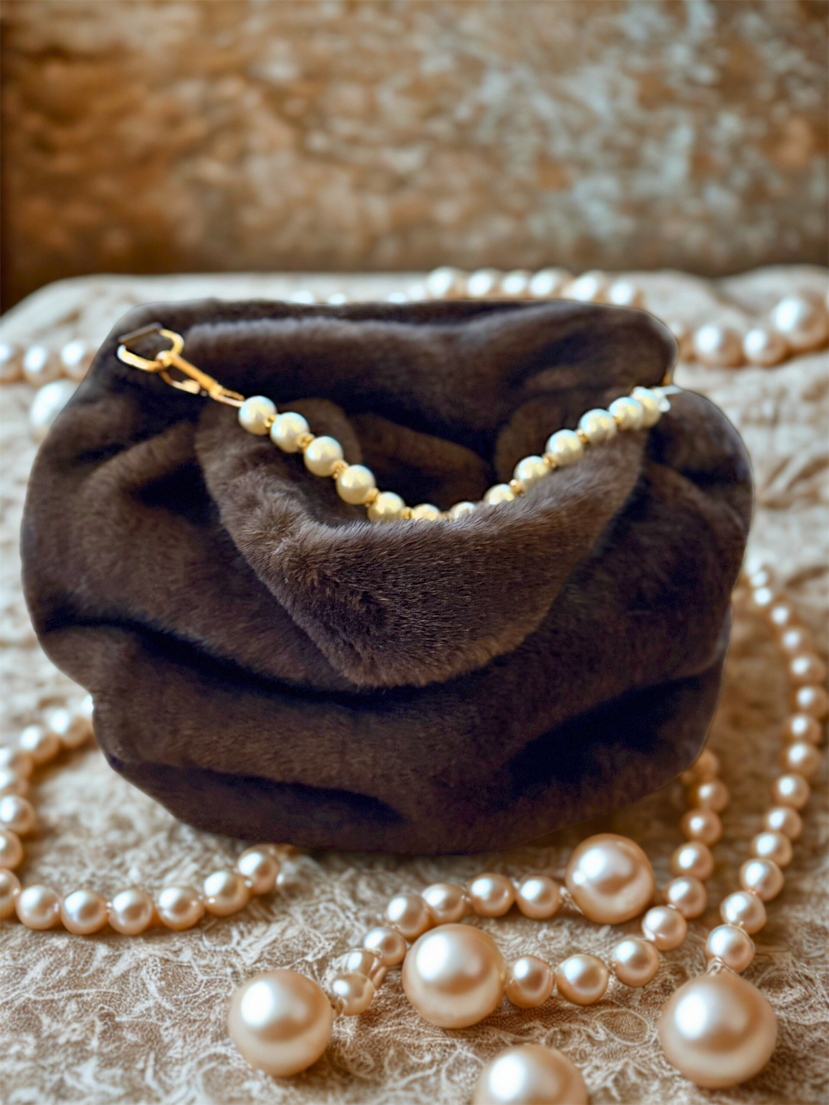 Luxe Faux Fur Bag