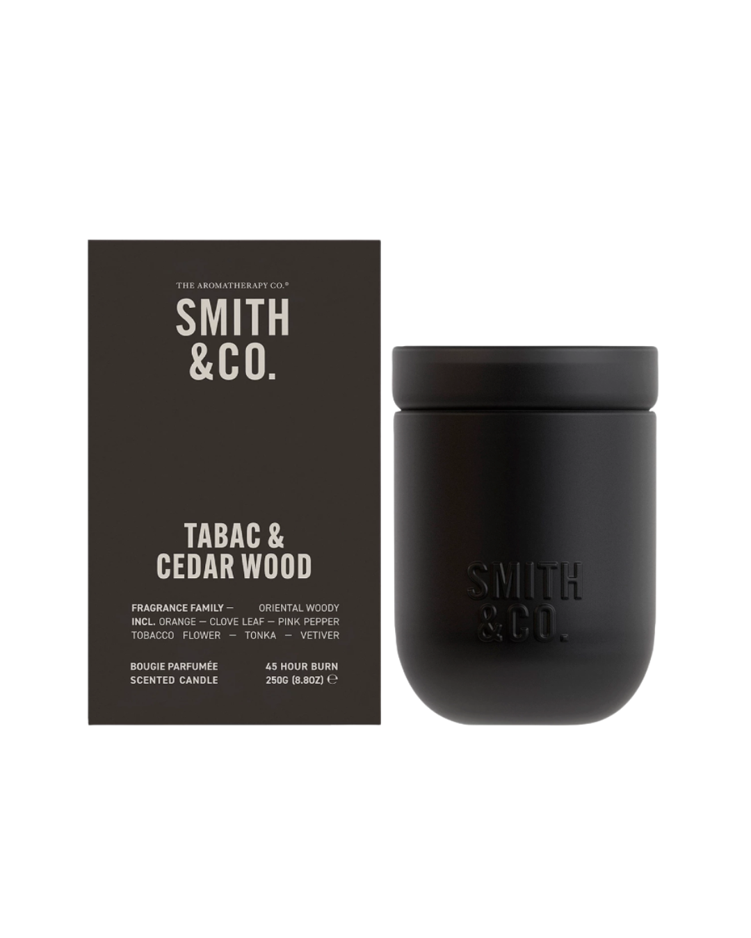 Scented Candle 250ml - Tabac & Cedarwood