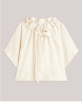 Load image into Gallery viewer, Wear-your-way top in linen blend
