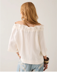 Load image into Gallery viewer, Wear-your-way top in linen blend
