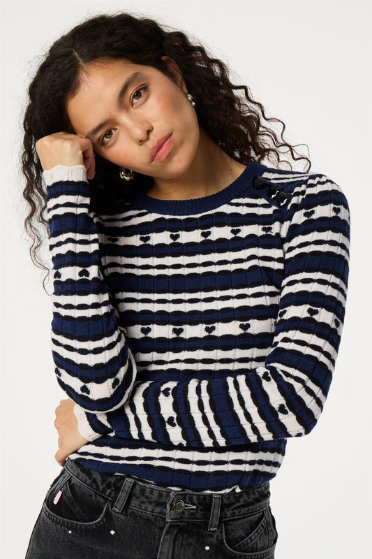 Banda Pullover Multi Stripe