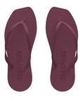 Load image into Gallery viewer, Tapered Burgundy Flip Flop
