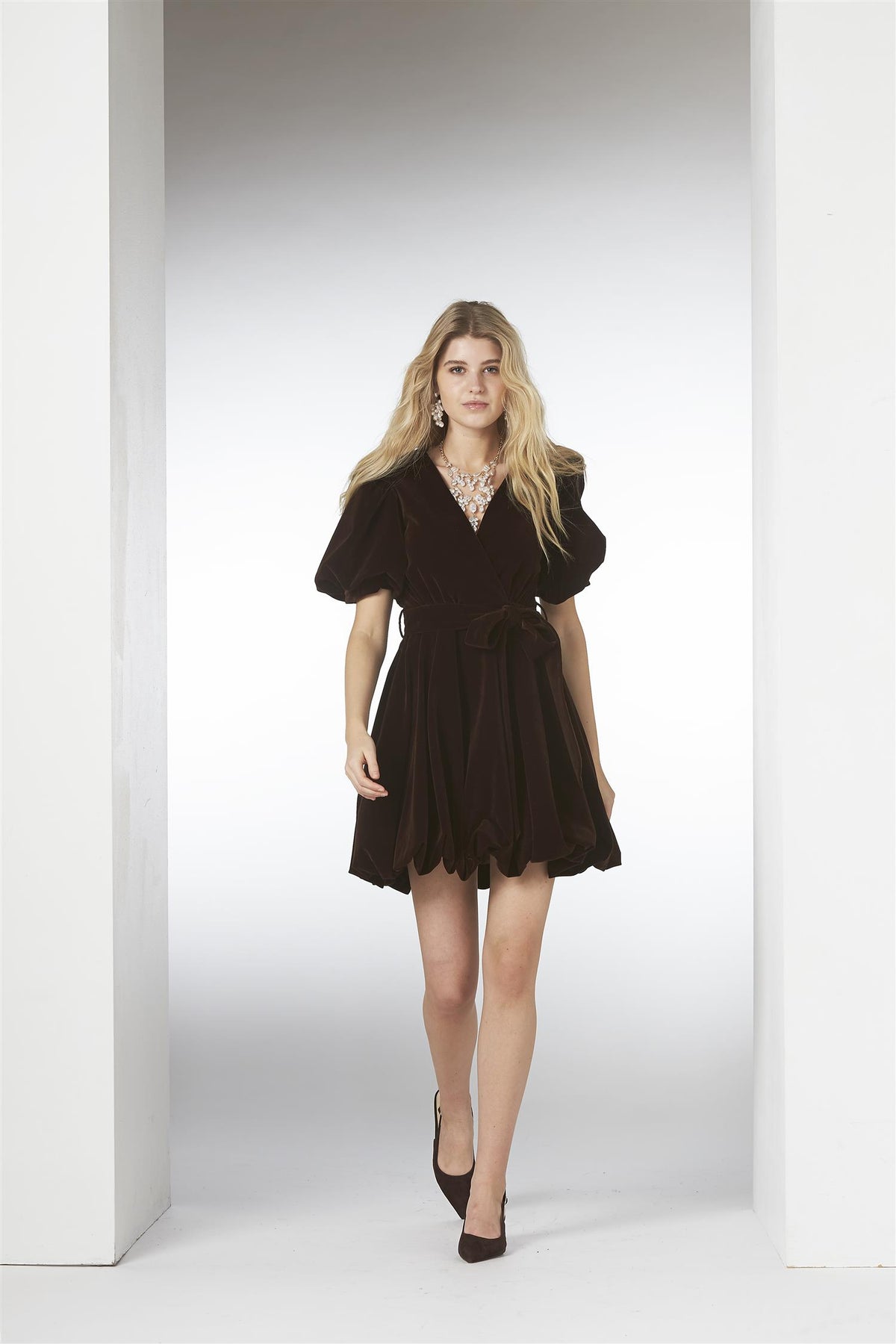 Juliette Dress - Brown