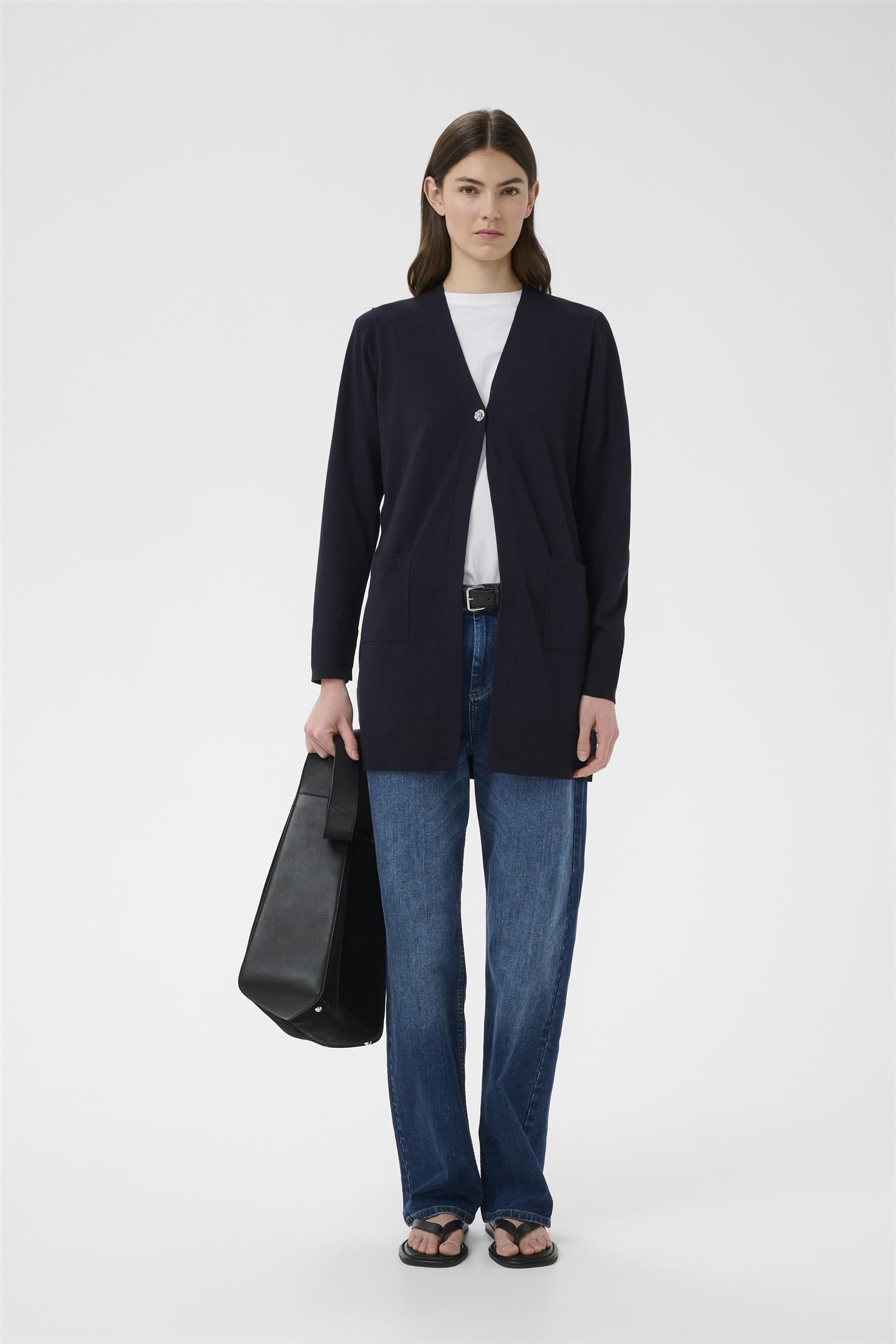 MikoIW Core Long Cardigan