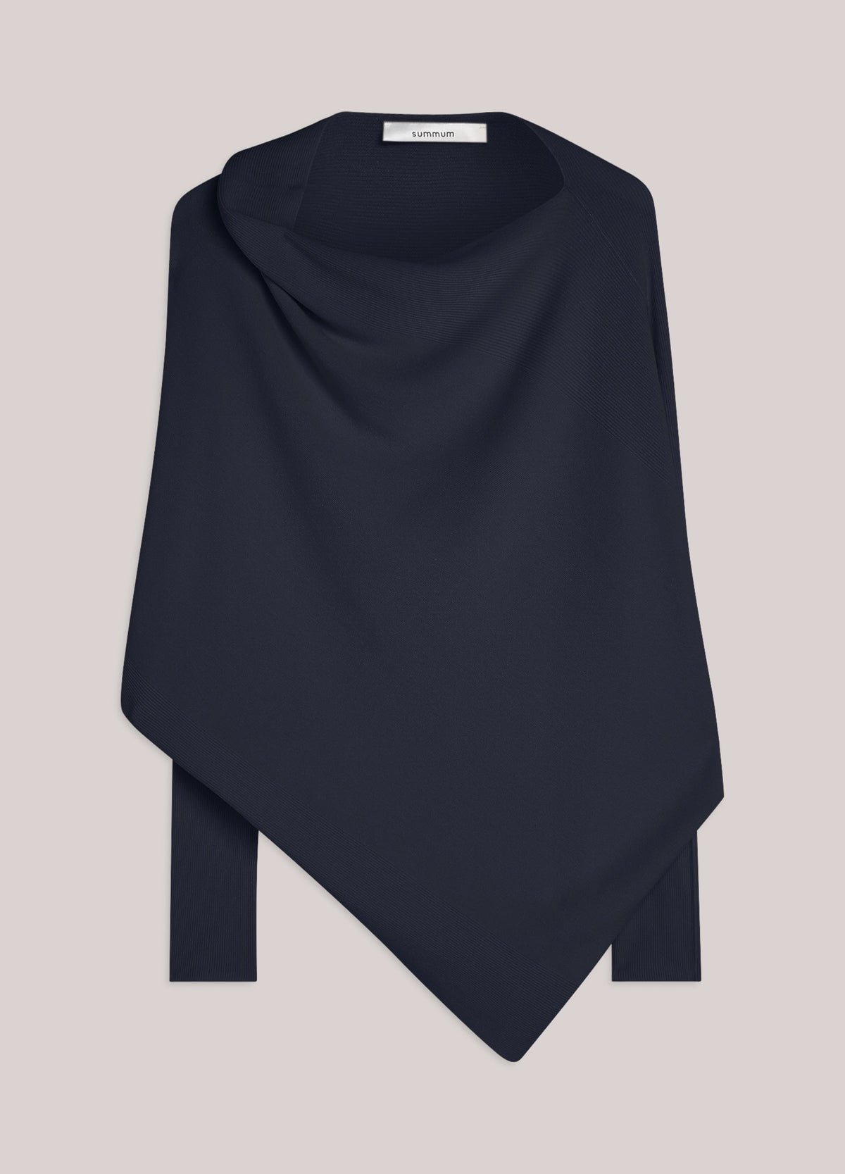 Asymmetric Jumper - Midnight Blue