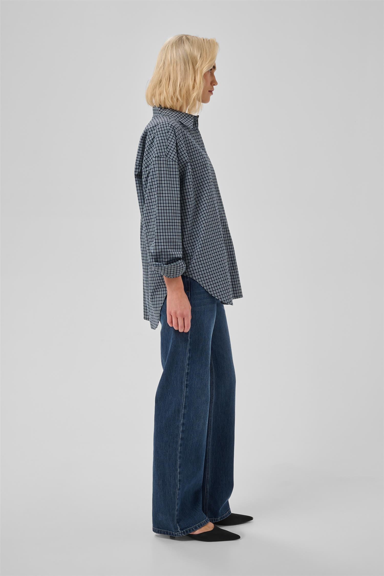 The Louis - Dark Blue Retro Wash