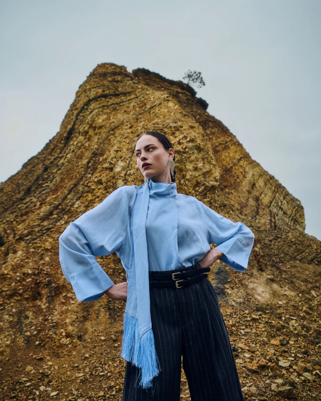 CMNelly Blouse - Brunnera Blue