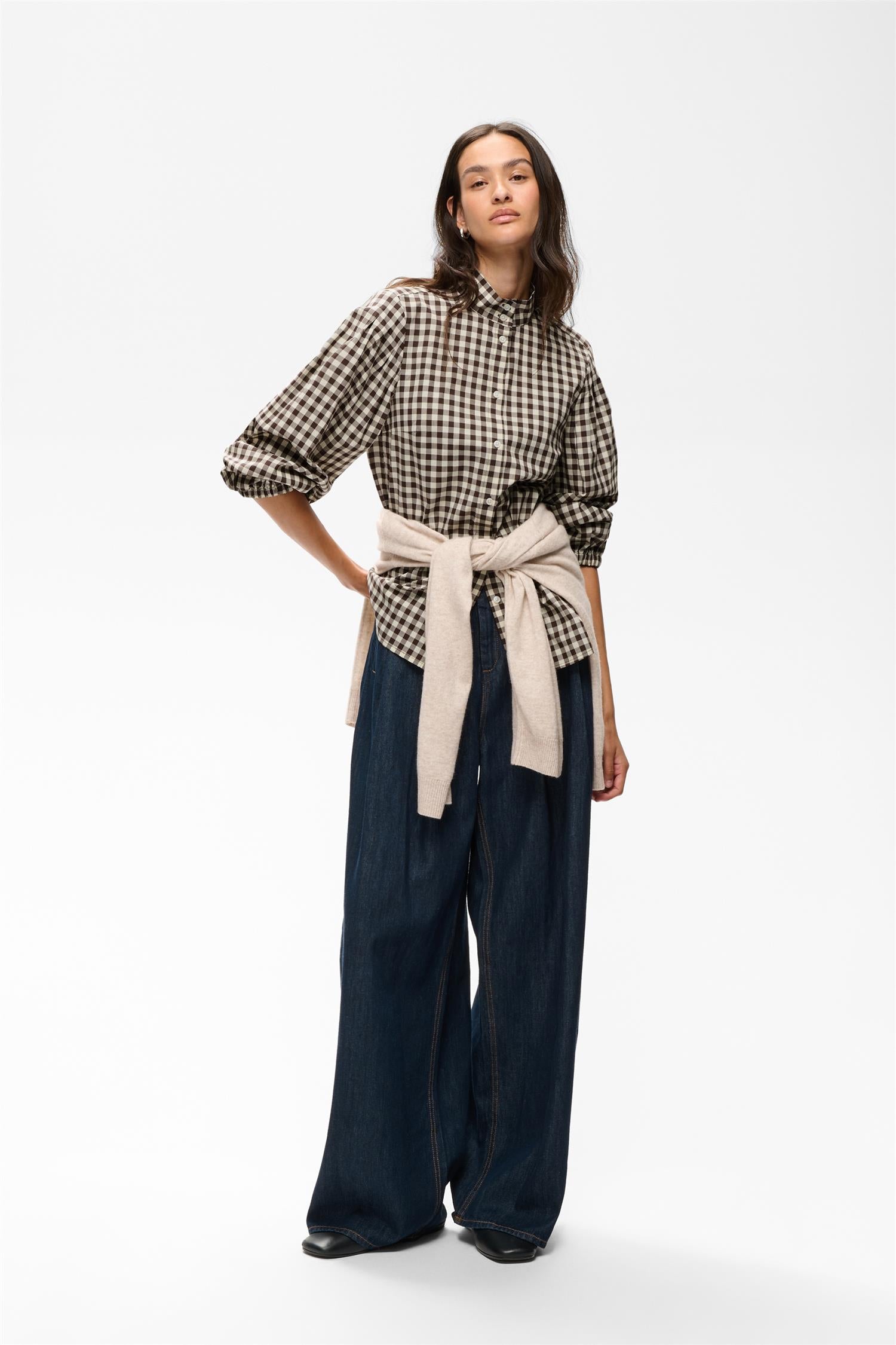 HAIMAIW HIGH NECK SHIRT