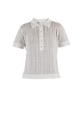 Load image into Gallery viewer, Lina linen Polo Tee
