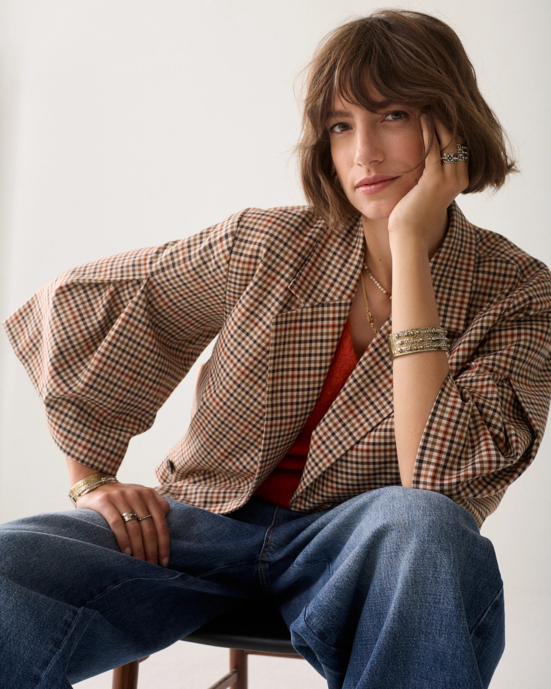 Check Cape Blazer