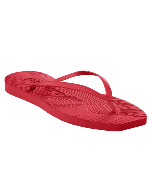 Tapered Red Flip Flop