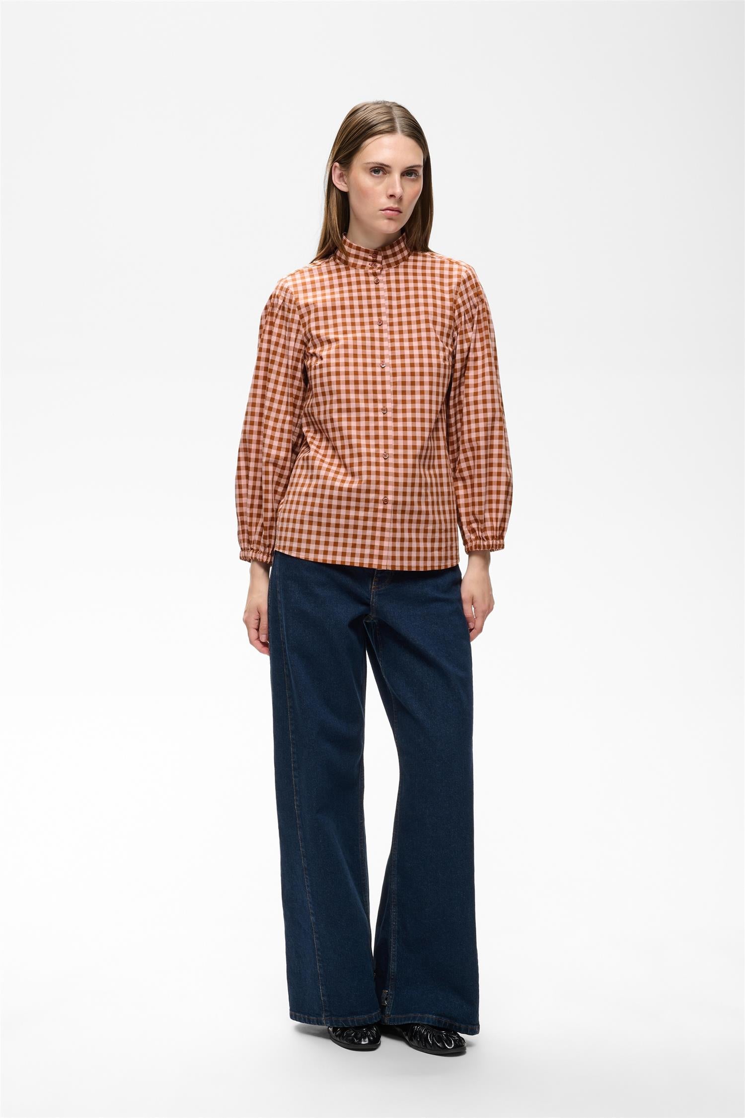 HAIMAIW HIGH NECK SHIRT