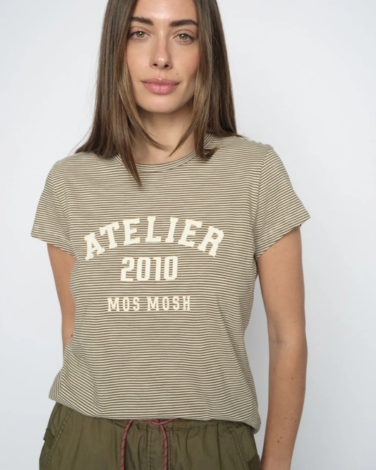MMCamp O-SS Stripe Tee