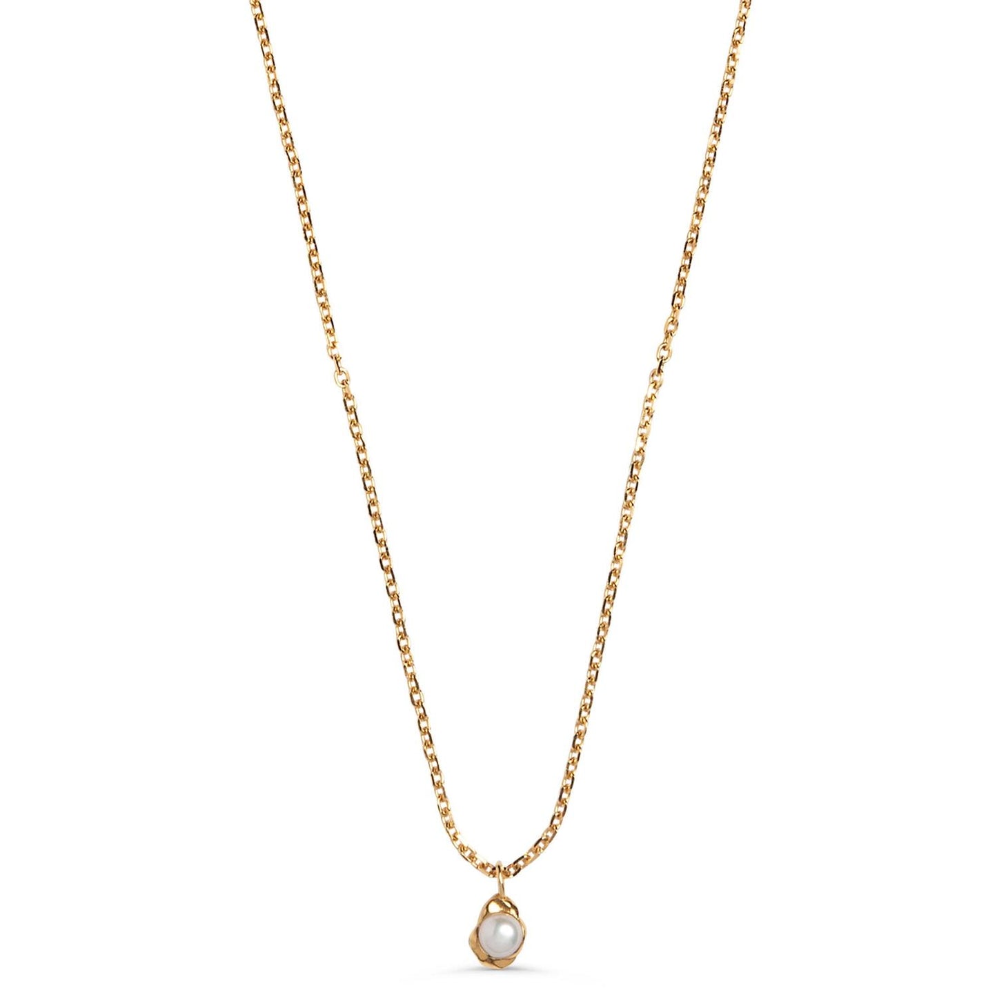 Darla Necklace Pearl Gold