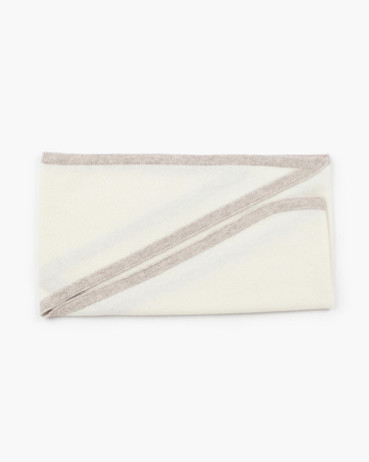 Lara Duo Triangel Skjerf - Off White